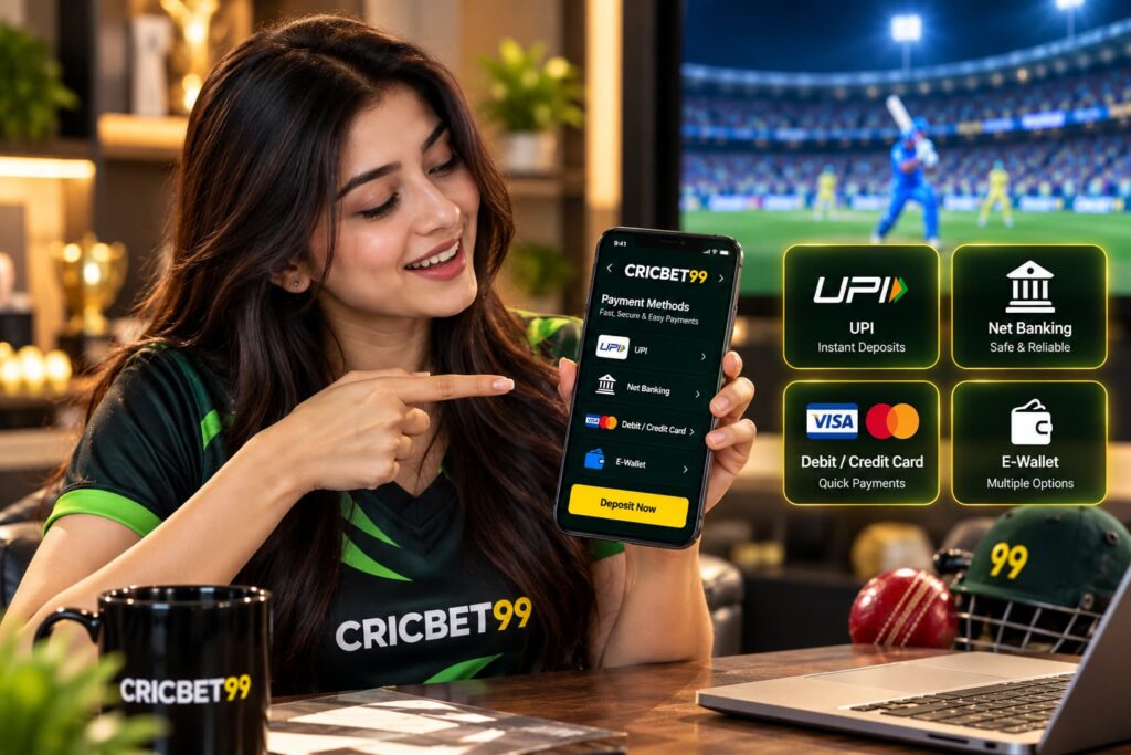 Cricbet99 Payment Methods​